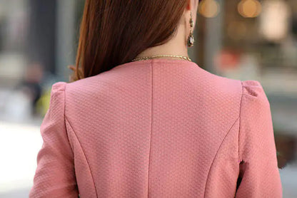 Korean Style Slim Fit Casual Blazer for Women