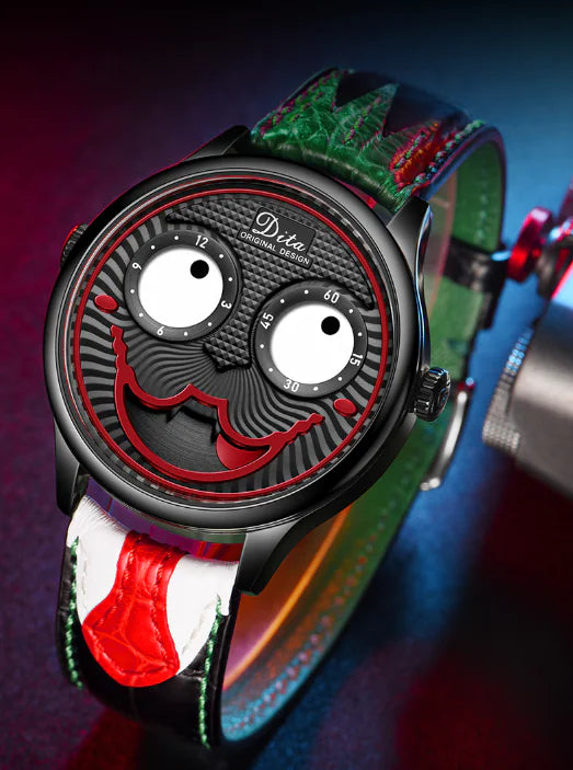 Russian Clown Men's Waterproof Quartz Watch Concept