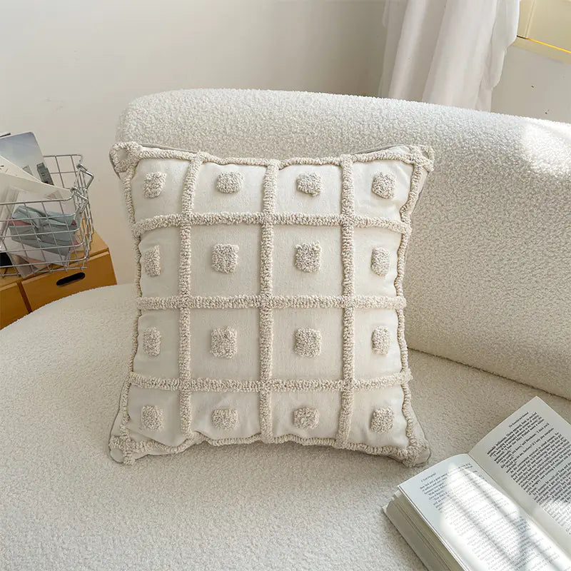 Moroccan Style High-Quality Loop Velvet Cushion
