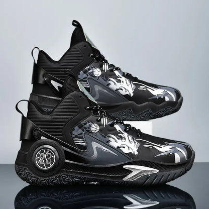 James Basketball Shoes - Winter High-Top Cushioning Sneakers
