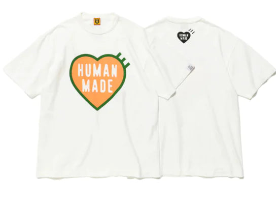 Short Sleeve Heart Print Couple T-Shirt