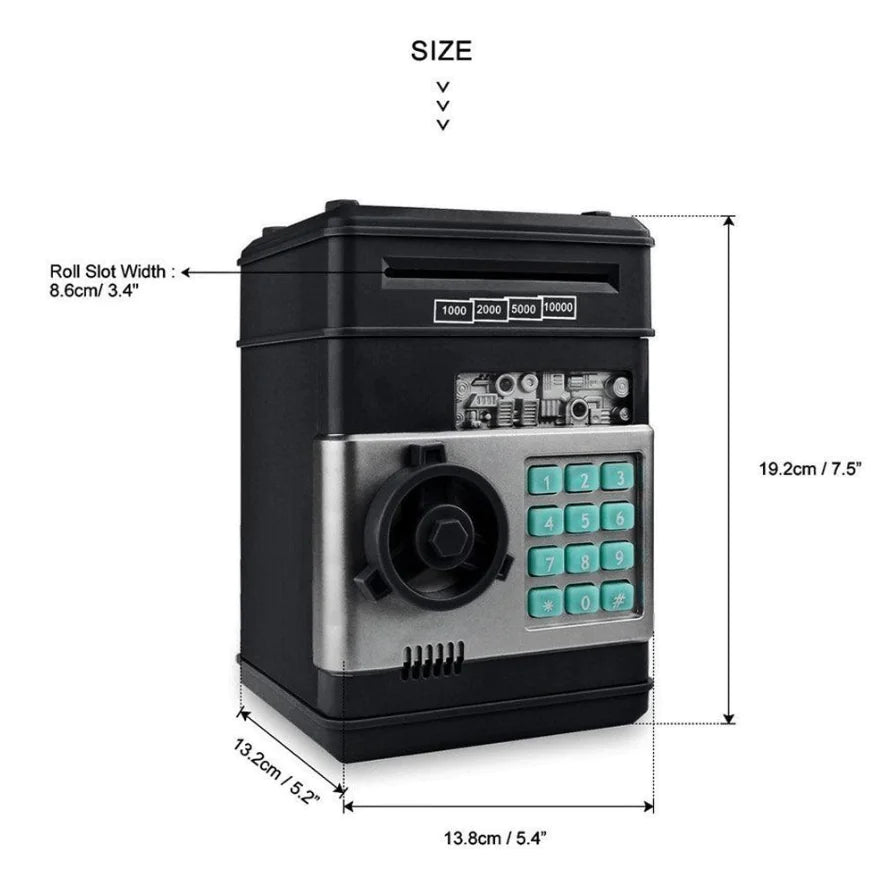 Creative ATM Money Box with Intelligent Lock